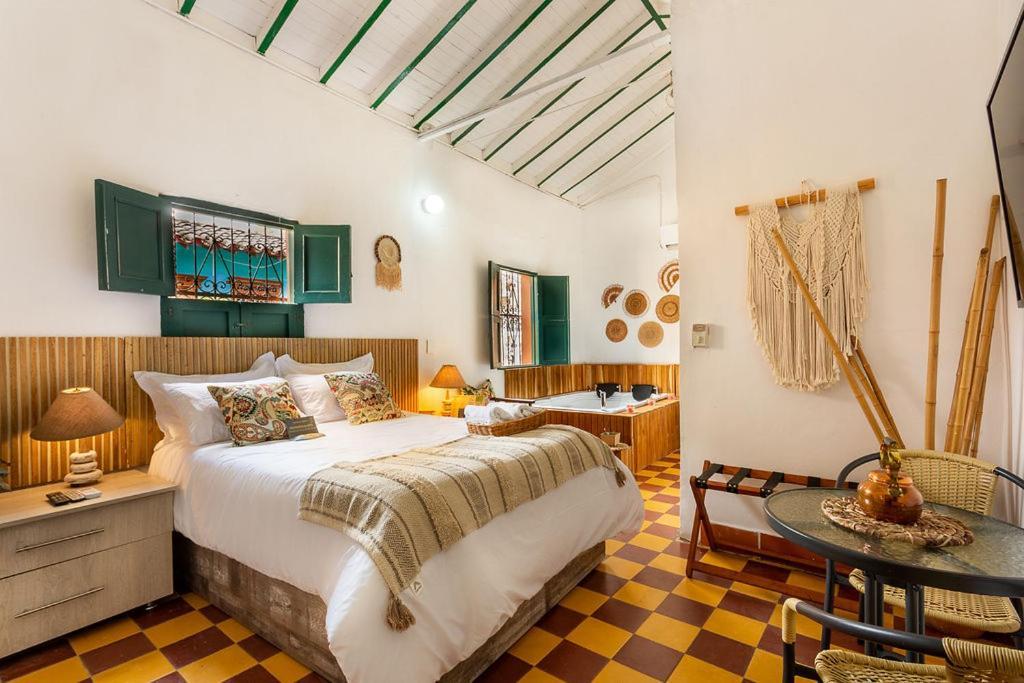 Entre Palmas Casa Hotel Santa Fe de Antioquia Eksteriør billede